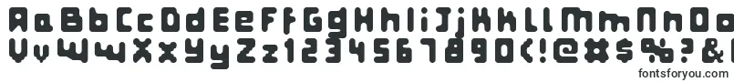 Шрифт FatPixels – простые шрифты