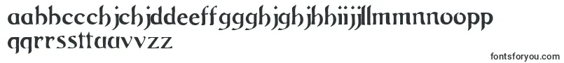 GrangeRegular-fontti – korsikankieliset fontit