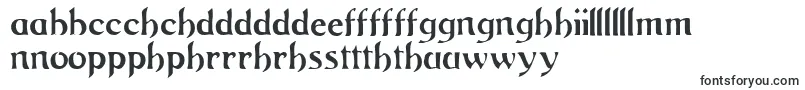 GrangeRegular-fontti – walesilaiset fontit