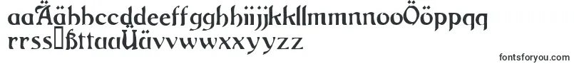 GrangeRegular-fontti – saksalaiset fontit