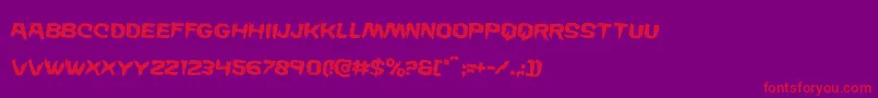fuente Wickermanrotate2 – Fuentes Rojas Sobre Fondo Morado