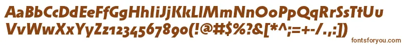 SolperamediumosfBolditalic Font – Brown Fonts