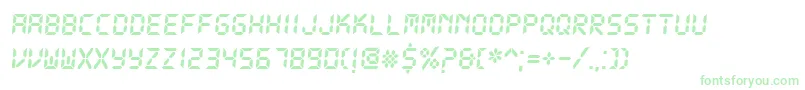 DsDigitalBoldItalic Font – Green Fonts