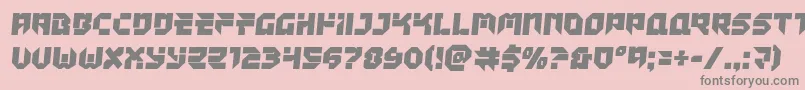 Tokyodriftersemital Font – Gray Fonts on Pink Background