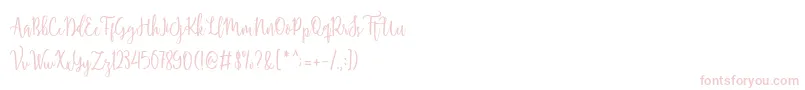 Shellaherascriptdemo Font – Pink Fonts