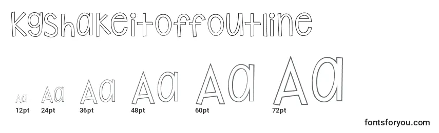 Kgshakeitoffoutline Font Sizes