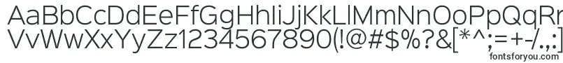 Шрифт Sinkinsans300light – шрифты, поддерживающие различные языки