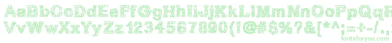 RhBrickhausProtoZoa Font – Green Fonts