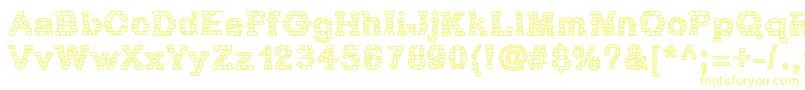 RhBrickhausProtoZoa Font – Yellow Fonts