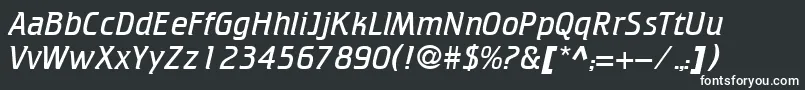 Cricket ffy Font – White Fonts on Black Background