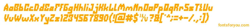 DefragmentedBoldItalic Font – Orange Fonts