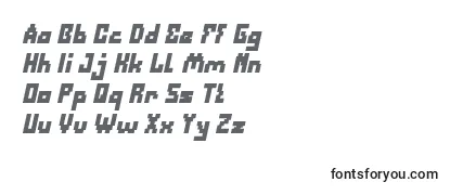 DefragmentedBoldItalic-fontti