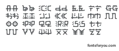 Обзор шрифта Zaibtsu