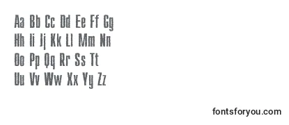 Compactroughc Font