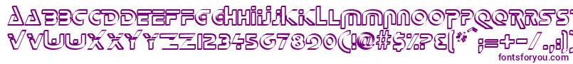 DeltaOverlapRegular Font – Purple Fonts