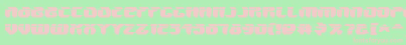 V5amw Font – Pink Fonts on Green Background