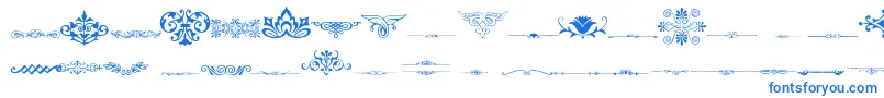 Saiba mais sobre a fonte VintageDecorativeSigns3 Fonte VintageDecorativeSigns3 – fontes azuis