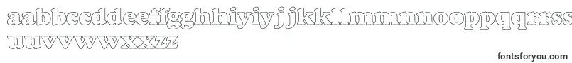 MacbethHollowBold Font – Frisian Fonts