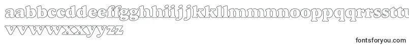 MacbethHollowBold Font – Sudanese Fonts