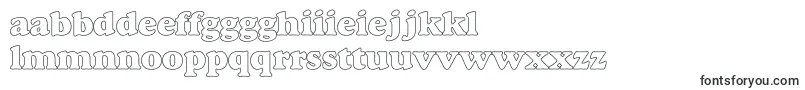 Czcionka MacbethHollowBold – maltańskie czcionki