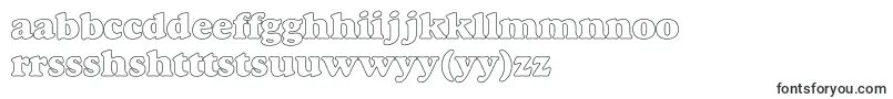 MacbethHollowBold Font – Hausa Fonts