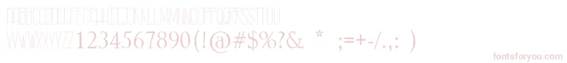 RastyLop Font – Pink Fonts on White Background