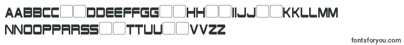 Fonte SchwarzeneggerCondensed – fontes em esperanto