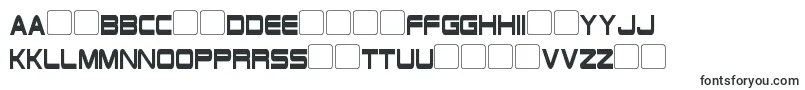 Fonte SchwarzeneggerCondensed – fontes lituanas