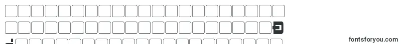 フォントSchwarzeneggerCondensed – タタール文字