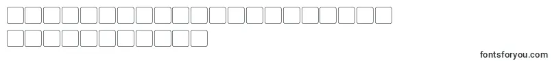 フォントSchwarzeneggerCondensed – ペルシャ文字