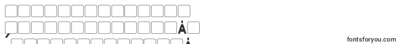 Fonte SchwarzeneggerCondensed – fontes chineses (simplificados)