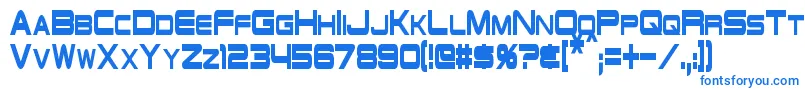 SchwarzeneggerCondensed Font – Blue Fonts