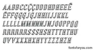 CovingtonScShadowItalic font – nyanja Fonts