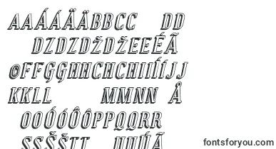 CovingtonScShadowItalic font – slovak Fonts