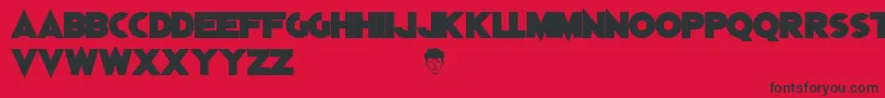 More about DylanDog Font DylanDog Font – Black Fonts on Red Background