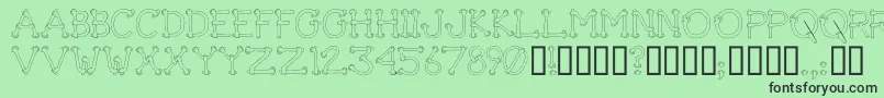 Lisätietoja GetAGripNovelty-fontista GetAGripNovelty-fontti – mustat fontit vihreällä taustalla