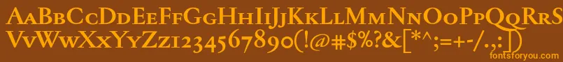 Más sobre la fuente JannontextmedscBold fuente JannontextmedscBold – Fuentes Naranjas Sobre Fondo Marrón