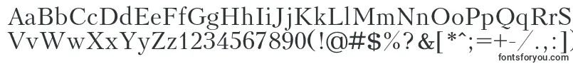 Kudrashovc-fontti – Yksinkertaiset fontit