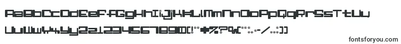 Шрифт AlphaNiner – художественные шрифты