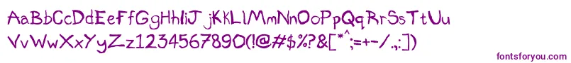 Weitere Informationen zur Dontmix-Schriftart Dontmix-Schriftart – Violette Schriften