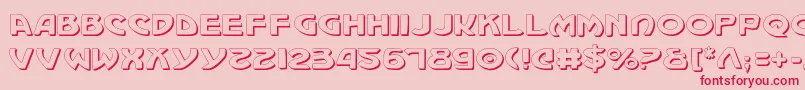 More about MachiavelliShadow Font MachiavelliShadow Font – Red Fonts on Pink Background