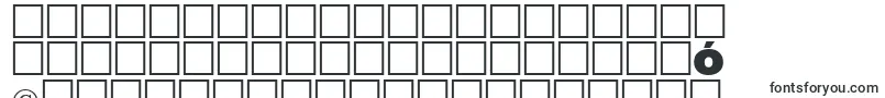 フォントFlipperBoldDb – バシキール文字