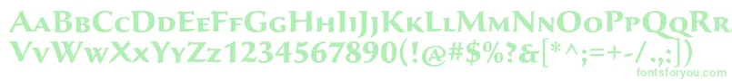 SavaproBold Font – Green Fonts