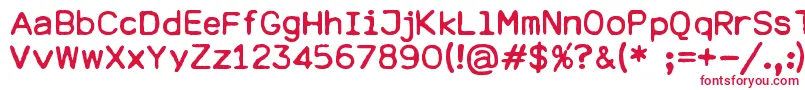 DresdenElektronik Font – Red Fonts