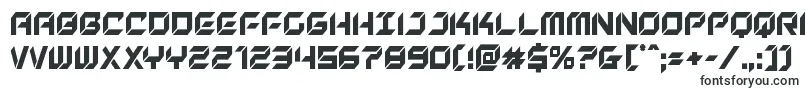 Шрифт Newyorkescapecond – трафаретные шрифты
