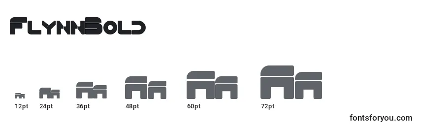 FlynnBold Font Sizes