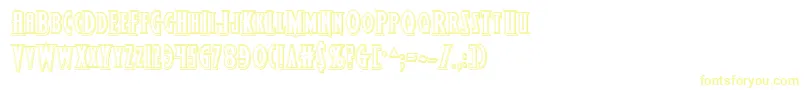 Wolfsbane2iiengrave-fontti – keltaiset fontit