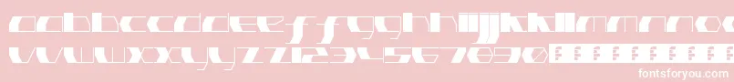 PinkHasGoneExtinctUltraThin Font – White Fonts on Pink Background