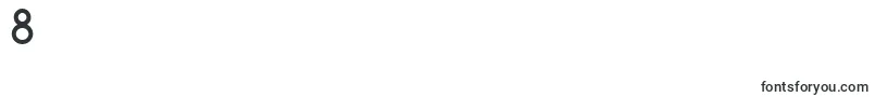 Belladona Font – Fonts for Digit 8