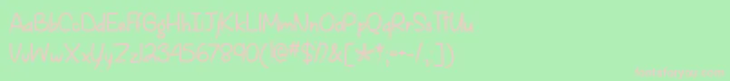 More about SpringIsComingTtf Font SpringIsComingTtf Font – Pink Fonts on Green Background